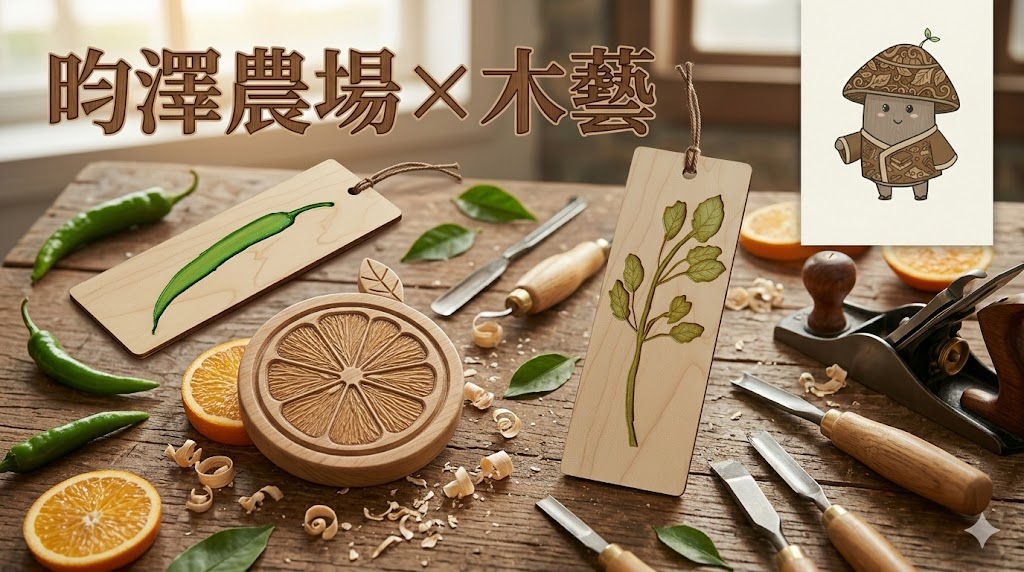 昀澤農場 x 木藝 橫幅